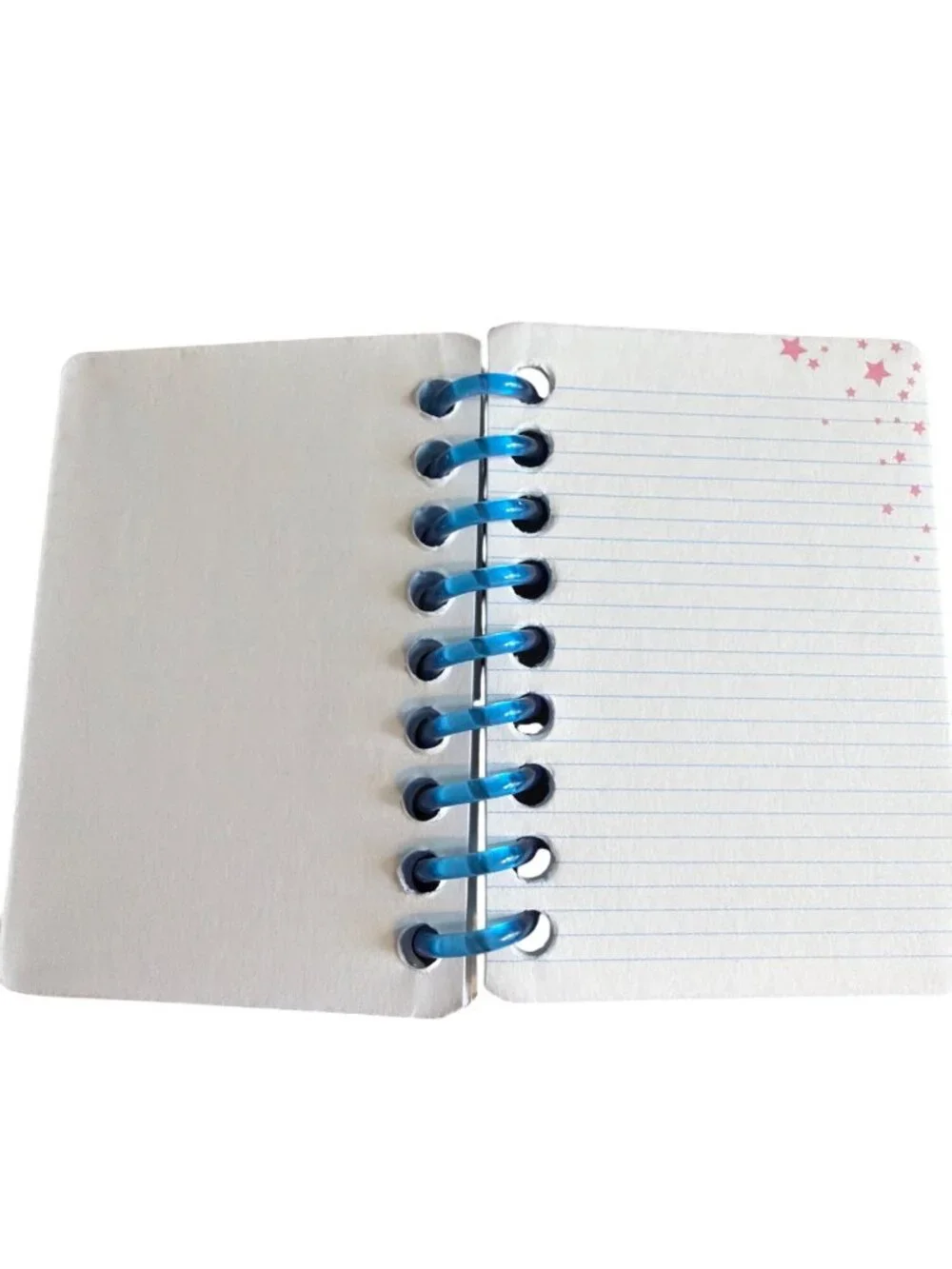 Our Generation Mini Toy Doll Spiral Notebook Rainbow Lined Stars Unused 2.5